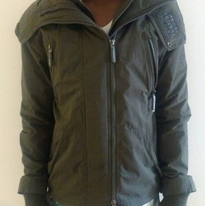 superdry microfibre hooded wind attacker